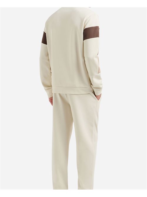 Tuta uomo EA7 fullzip a blocchi di colore EMPORIO ARMANI EA7 | 7M000282-AF12660U1112